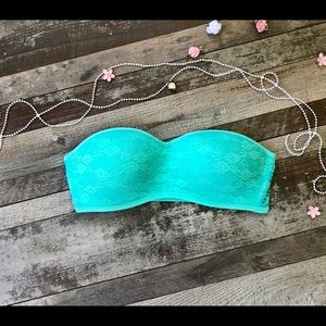 Victoria’s Secret PINK Lace Bandeau Bra🌸